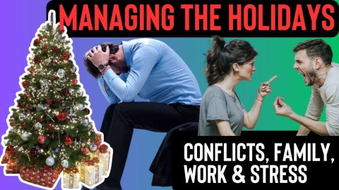 how to manage holiday stress for men